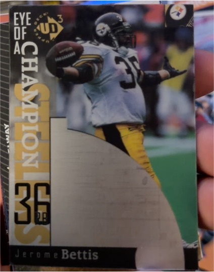 1997 Upper Deck UD3 #42 Jerome Bettis — front