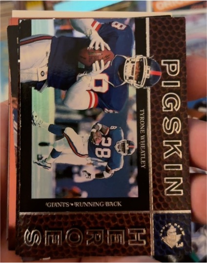 1997 Upper Deck UD3 #90 Tyrone Wheatley — front