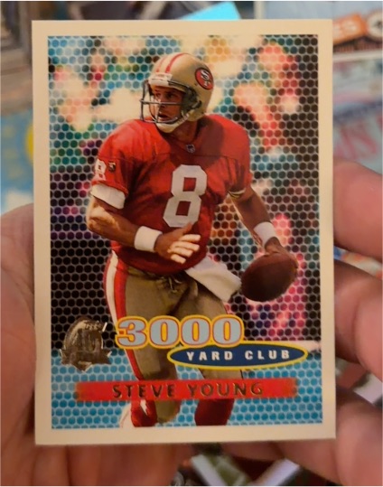 1996 Topps #384 Steve Young — front