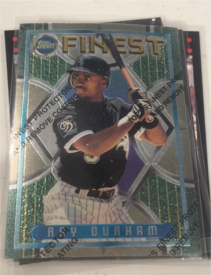 1995 Topps Finest #286 Ray Durham — front
