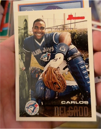 1995 Bowman #431 Carlos Delgado — front