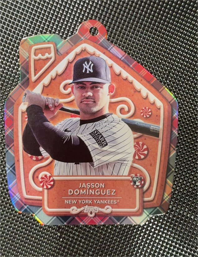 2024 Topps Holiday #MLBO-11 Jasson Dominguez — front