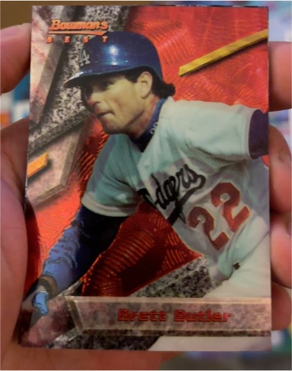 1994 Bowman's Best #48 Brett Butler — front