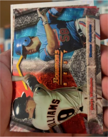 1994 Bowman's Best #93 Matt Williams / Shane Andrews — front