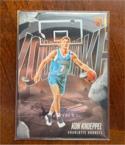 2025 Topps Chrome Kon Knueppel Youthquake #YQ-4 — front