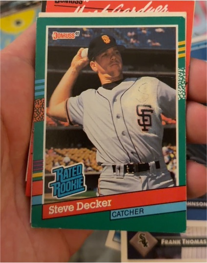 1991 Donruss #428 Steve Decker — front