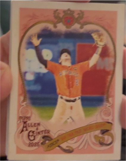 2025 Topps Allen & Ginter #SV-39 Alex Bregman — front