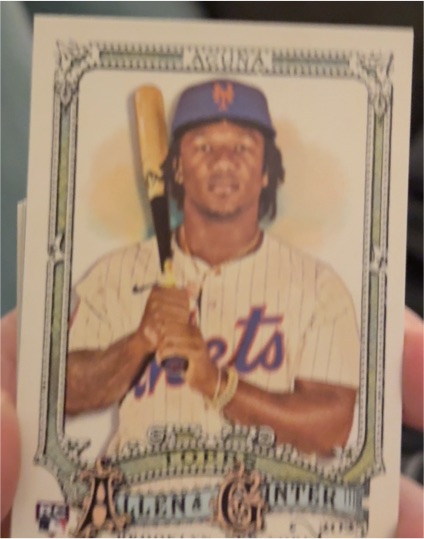 2025 Topps Allen & Ginter #107 Luisangel Acuna — front