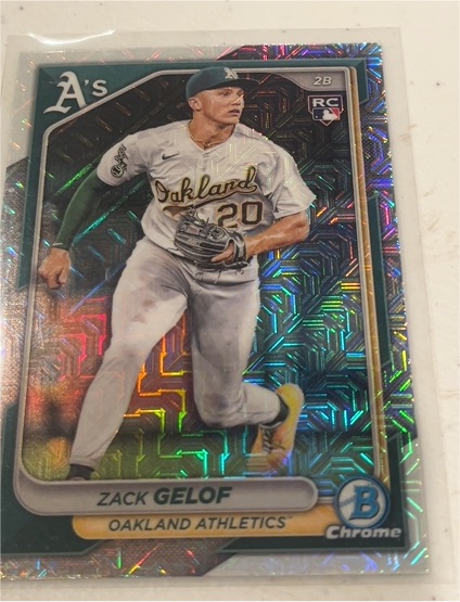 2024 Bowman Chrome #78 Zack Gelof — front