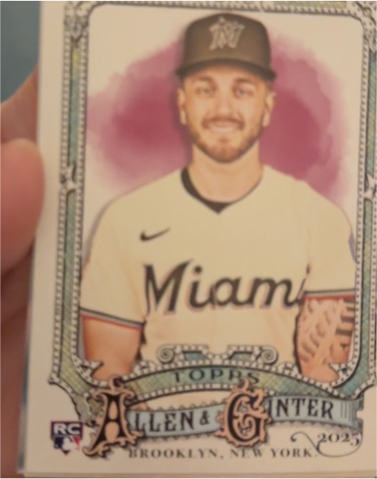 2025 Topps Allen & Ginter #98 Connor Norby — front