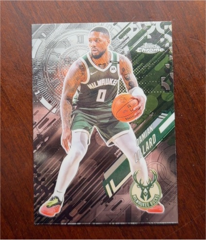2025-26 Topps Chrome #GT-10 Damian Lillard — front