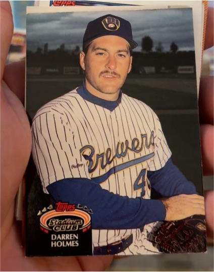 1992 Topps Stadium Club #155 Darren Holmes — front
