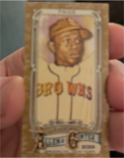 2025 Topps Allen & Ginter #57 Satchel Paige — front