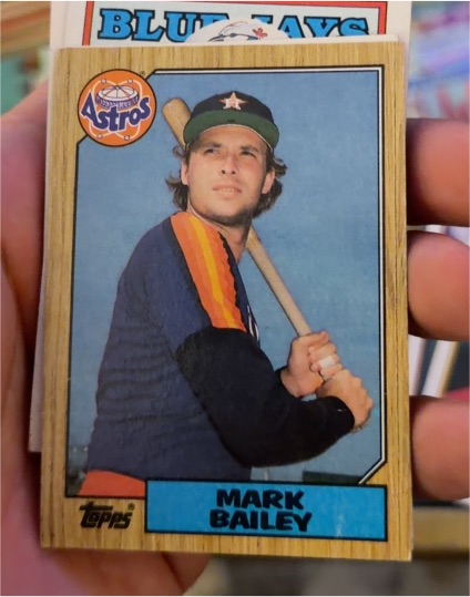 1987 Topps #197 Mark Bailey — front