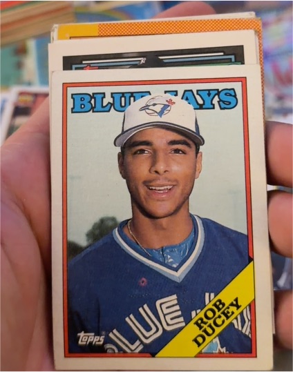 1988 Topps #438 Rob Ducey — front