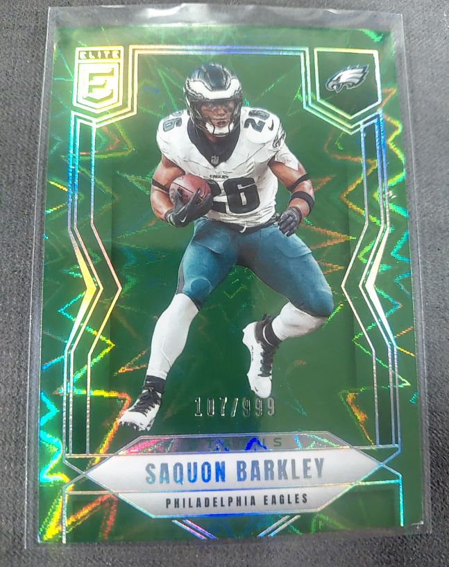 2025 Donruss Elite #107 Saquon Barkley — front