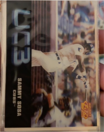 1996 Sportflix UC3 Sammy Sosa — front