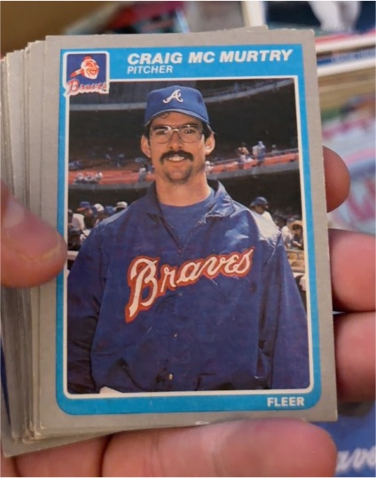 1985 Fleer #333 Craig McMurtry — front