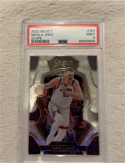 2022 Select #101 Nikola Jokic Scope — front