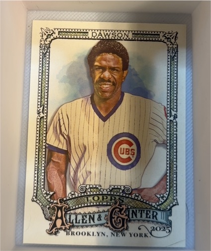 2025 Topps Allen & Ginter #301 Andre Dawson — front