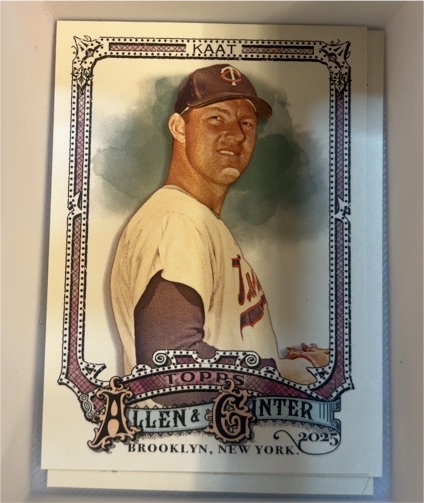 2025 Topps Allen & Ginter #338 Jim Kaat — front
