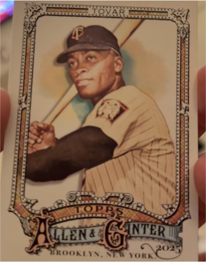 2025 Topps Allen & Ginter #288 Cesar Tovar — front
