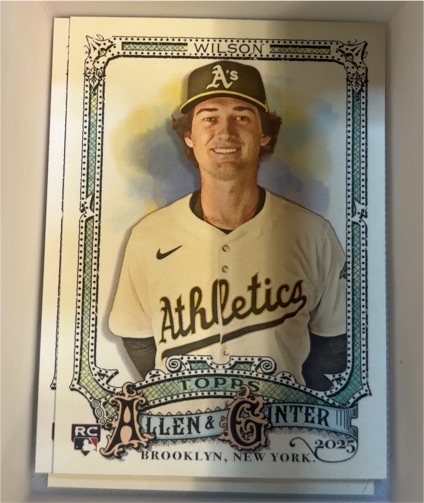 2025 Topps Allen & Ginter #105 Jacob Wilson — front