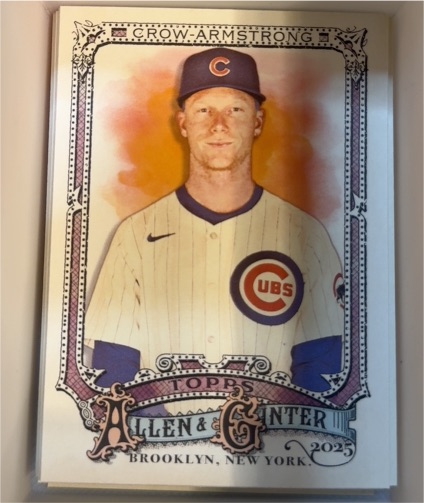 2025 Topps Allen & Ginter #5 Pete Crow-Armstrong — front