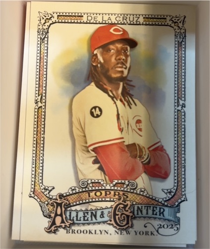 2025 Topps Allen & Ginter #133 Elly De La Cruz — front