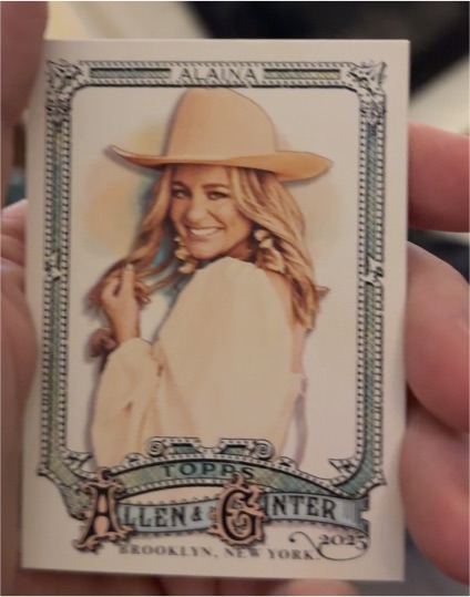 2025 Topps Allen & Ginter #252 Lauren Alaina — front
