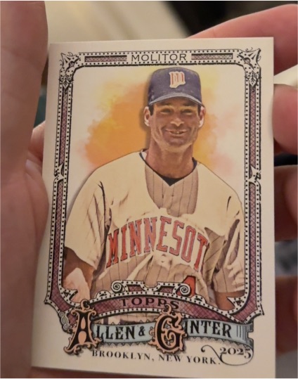 2025 Topps Allen & Ginter #175 Paul Molitor — front