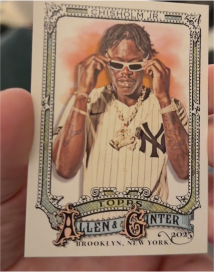 2025 Topps Allen & Ginter #74 Jazz Chisholm Jr. — front