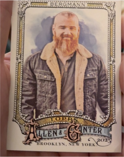 2025 Topps Allen & Ginter #261 Wes Bergmann — front