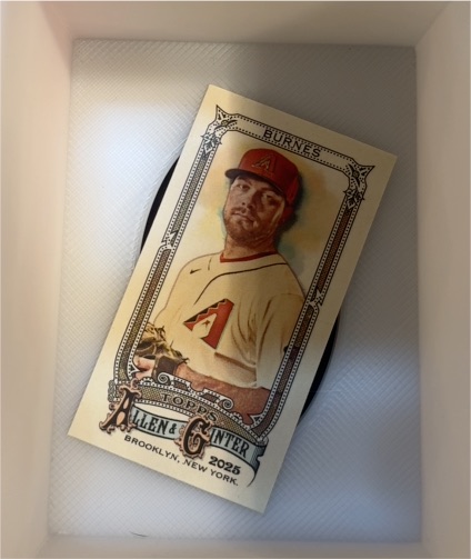 2025 Topps Allen & Ginter #195 Corbin Burnes Mini — front