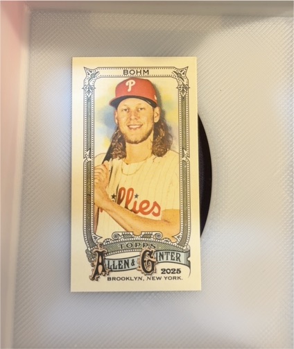 2025 Topps Allen & Ginter #234 Alec Bohm — front