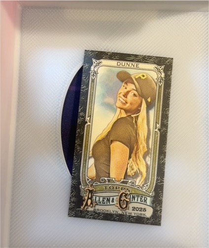 2025 Topps Allen & Ginter #225 Livvy Dunne — front