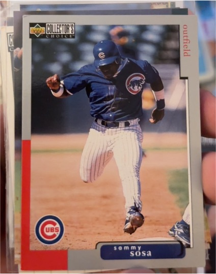 1998 Upper Deck Collector's Choice #330 Sammy Sosa — front