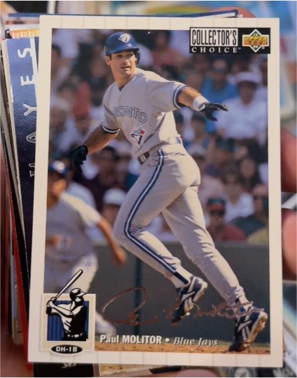 1994 Upper Deck Collector's Choice #208 Paul Molitor — front