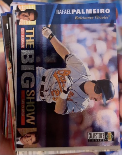 1997 Upper Deck Collector's Choice The Big Show Rafael Palmeiro — front