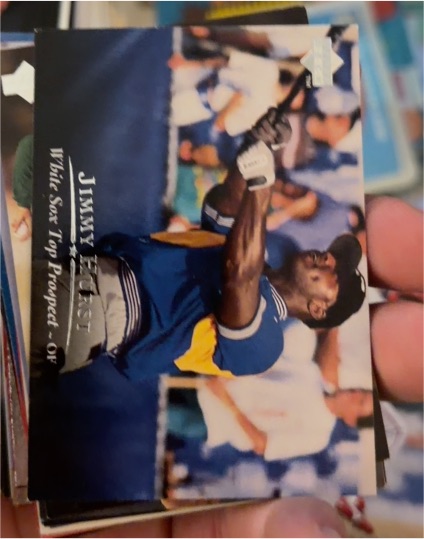 1995 Upper Deck Minors Jimmy East White Sox Top Prospect — front