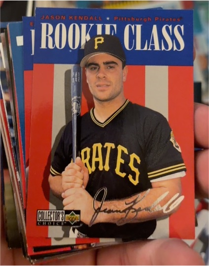 1996 Upper Deck Collector's Choice #445 Jason Kendall — front