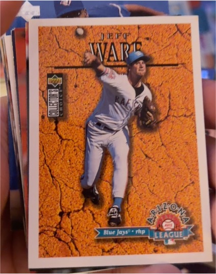 1996 Upper Deck Collector's Choice #663 Jeff Ware — front