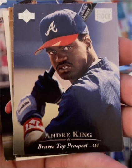 1994 Upper Deck Top Prospect #118 Andre King — front