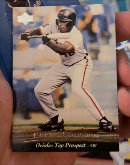 1994 Upper Deck #58 Curtis Goodwin — front