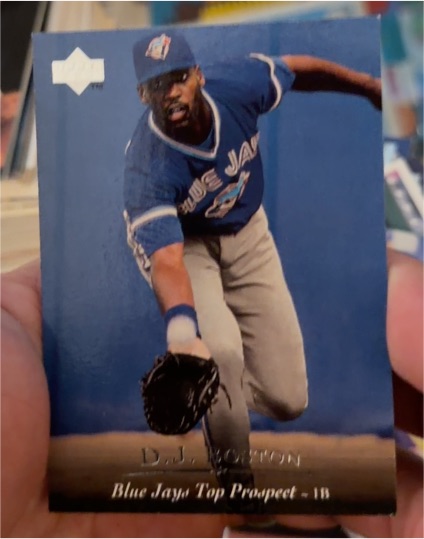 1995 Upper Deck Minor League #52 D.J. Boston — front