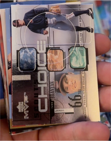 1999 Upper Deck MVP Scout's Choice #SC12 Russell Branyan — front