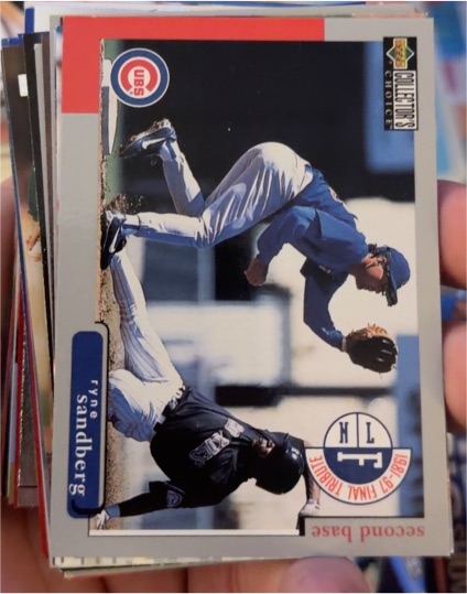 1998 Upper Deck Collector's Choice #55b Ryne Sandberg — front