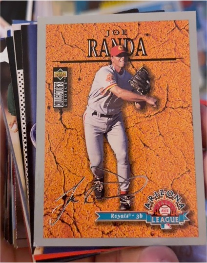 1996 Upper Deck Collector's Choice #652 Joe Randa — front