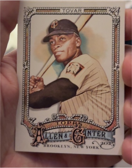 2025 Topps Allen & Ginter #288 Cesar Tovar — front