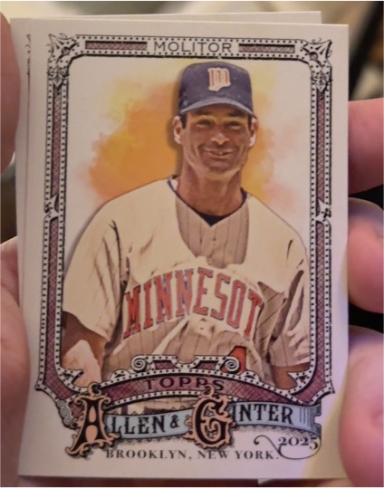 2025 Topps Allen & Ginter #175 Paul Molitor — front